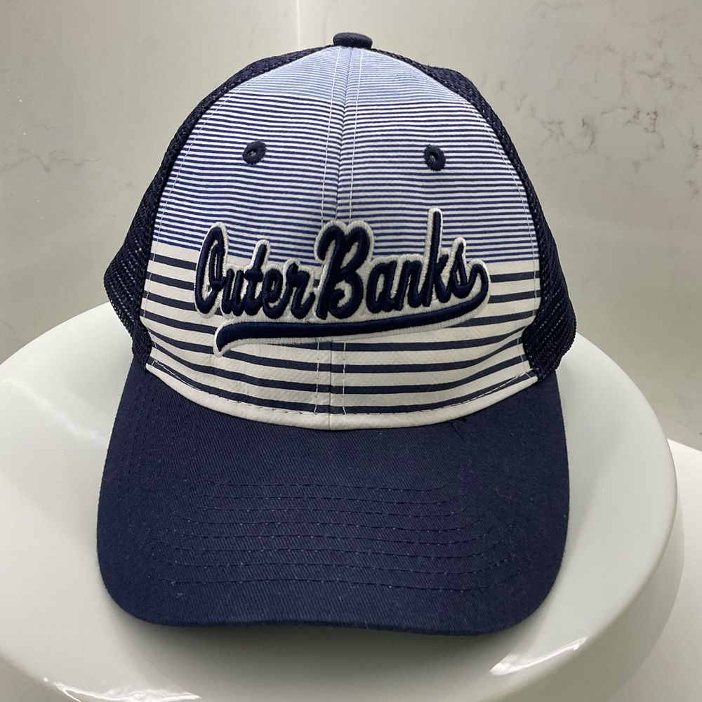 Outer Banks Striped SnapBack Mid Fit Hat